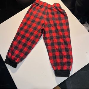 Toddler matching pajama set.